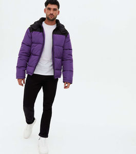 2026 Latest <b>Mens</b> Winter Padded Hooded <b>Jacket</b> Waterproof Breathable Fashion Sports Puffer Outerwear Plus Size OEM Custom Made - Product Image 3