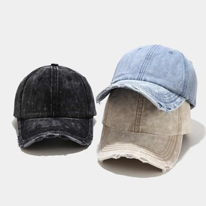Gorra de Béisbol Vintage Personalizada con Logotipo, de Mezclilla Lavada y Desgastada, de 5 Paneles, Impermeable, Clásica, de Perfil Bajo, Ajustable, Deportiva - Product Image 2