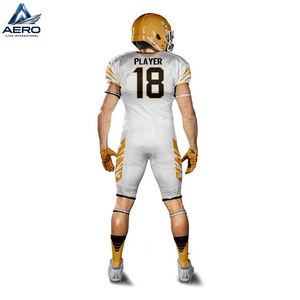 Uniforme de Fútbol Americano Personalizado Sublimado, Estilo Profesional, Duradero, de Alto Rendimiento y Cómodo para Equipos Deportivos - Product Image 3