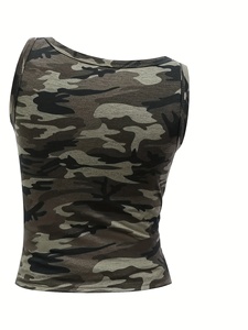 High Quality Unisex Streetwear Tank Top Men Cotton Sleeveless Tank Top Oversized Loose Fitness Solid Color Latest Design - Product Image 2