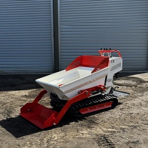 Expédition rapide, mini-dumper sur chenilles SDL D25 certifié CE EPA, 3 vitesses avec marche arrière, mini-dumper sur chenilles hydraulique à basculement - Product Image 2