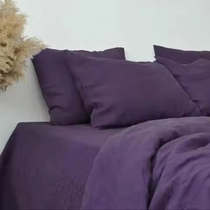 Proveedor de Fundas de Edredón de Lino al por Mayor, Juego de 3 Fundas de Almohada, Ecológicas, para Uso Hotelero - Product Image 4