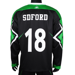 Servicio OEM, Jersey de Hockey sobre Hielo Barato al por Mayor, Jersey de Hockey Personalizado Sublimado y Cosido, Uniforme de Hockey para Jóvenes y Hombres - Product Image 3
