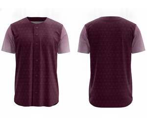 Camiseta de béisbol para hombre, diseño personalizado, ropa deportiva para equipos con logotipo y números personalizados |   Base de Poliéster Transpirable - Product Image 5