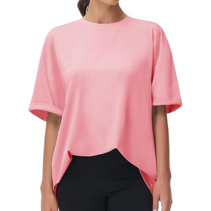 Washed Black Oversized T-Shirt Casual Style Solid Color Eco-Friendly 100% Cotton O-Neck Unisex Short Sleeve 220g All Seasons <b>Top</b> - Product Image 4