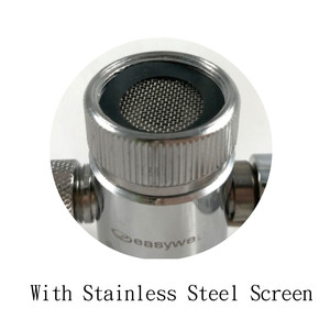 Taiwan-Made 1/4 "pouces manuel faible PSI contrôle vanne de dérivation sans plomb zinc chromé robinet de cuisine bidirectionnel filtre à eau OEM - Product Image 3