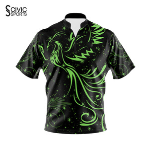 Bowling Jerseys Custom Printed Bowling <b>Apparel</b> Supplier Bowling Jerseys Breathable Performance Wear Manufacturer - Product Image 1