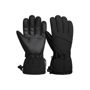 High Quality Durable <b>Waterproof</b> Self Heating Touchscreen Compatible Full Finger Ski <b>Gloves</b> for Snowboarding Winter Season - Product Image 1
