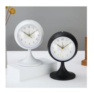 Horloge de bureau élégante, silencieuse, sans tic-tac, décoration d'intérieur, horloge de table - Product Image 5