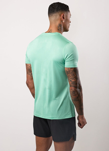 Camiseta de Algodón de Primera Calidad para Hombre, Talla Grande, con Estampado Personalizado, Tejido de Punto, Mangas Cortas, Transpirable y Anti-Pilling - Product Image 2