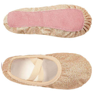 Chaussures de danse de scène haut de gamme fabriquées en usine, semelle souple, pour danse du ventre, chaussures ethniques dorées à pattes de chat, chaussures de performance de ballet - Product Image 1