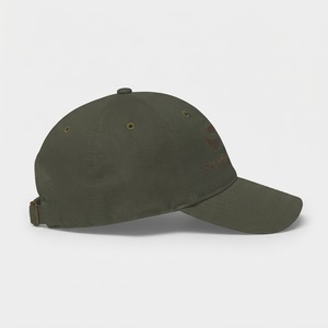 Gorra de Béisbol Verde Oliva con Logotipo Bordado Personalizado, Gorra de Papá con Correa Ajustable, Gorra Deportiva Casual para Hombre y Mujer - Product Image 3