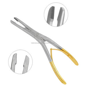 Pinces à morseler septales Rubin TC 21 cm – Instruments de rhinoplastie et de chirurgie nasale de qualité supérieure - Product Image 1