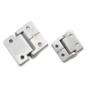 Charnière à amortissement en acier inoxydable E6 10 220 HFM31 avec positionnement arbitraire et axe de charnière - Product Image 1