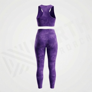 Vêtements de fitness, vêtements de sport pour femmes, ensembles deux pièces, ensemble de yoga, leggings de sport, soutien-gorge de sport, vêtements de sport, tenue de sport - Product Image 2