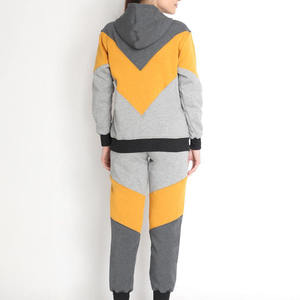 Wholesale High Quality 100% Cotton Plus Size Sportswear Tracksuits for Women Men Fitness Custom Training Jogging Suit - Product Image 2