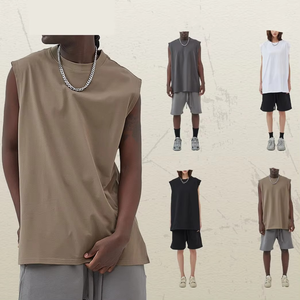 Débardeur athlétique pour hommes, t-shirt de sport anti-humidité, débardeur décontracté d'été, léger et confortable pour un usage quotidien - Product Image 3