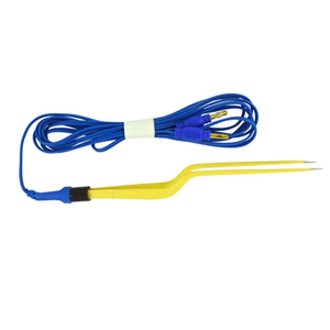 Azicon's Disposable Bayonet Bipolar Forceps with Cable - Sterile Precision Neurosurgical Coagulation Bayonet Bipolar Forceps - Product Image 5