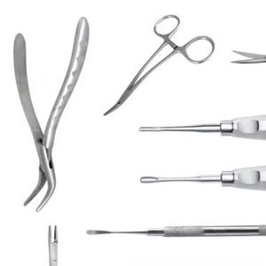 Juego de 11 Instrumentos Quirúrgicos Manuales de Acero Inoxidable de Alta Calidad y Alta Demanda para Cirugía Plástica y Cirugía General - Product Image 5