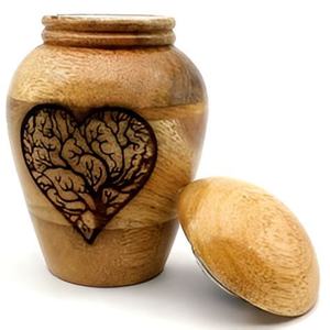 Urna Funeraria de Madera Ecológica Hecha a Mano, Diseño Moderno, Forma Rectangular, Madera Natural Pulida, Recuerdo Personalizado, Florero de Mesa - Product Image 3