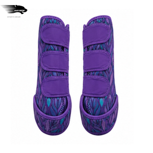 Botas de Protección para Montar a Caballo de Alta Calidad, Absorbentes de Impactos, Transpirables, de Neopreno, Protectores de Piernas Ecuestres, Servicio OEM - Product Image 1