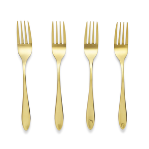 Tenedor de Postre de Latón Real, Juego de Cubiertos de Latón Pulido Espejo en Nuevo Diseño, Tenedor de Latón a Precio Mayorista - Product Image 1