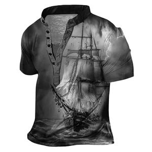 T-shirt Homme de Haute Qualité, Coupe Classique, Style Urbain, Hip Hop, Uni, Manches Courtes, Respirant, Écologique, pour l'Été - Product Image 4