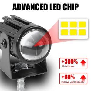 Phare LED anti-brouillard 18W mini pour moto, scooter, projecteur, alimentation CC universelle, fabriqué en Inde - Product Image 2