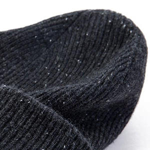 <b>Winter</b> Knitted Beanie Hat Solid Color Street Style Waterproof Adjustable 100% Acrylic Unisex Adult Casual - Product Image 5