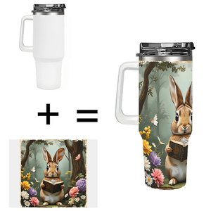 Vaso Personalizado de 40oz para Programas de Lectura en Bibliotecas - Product Image 1