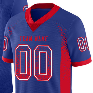 เสื้อฟุตบอลอเมริกันแบบซับลิเมชั่นสั่งทำพิเศษ 100% โพลีเอสเตอร์ ชุดลำลอง OEM ชุดทีมพิมพ์ลายส่วนตัวสำหรับนักกีฬา - Product Image 2