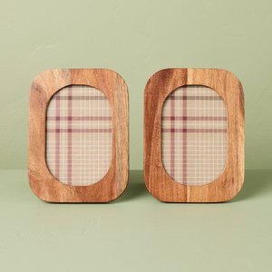 Wholesale Premium Solid <b>Wood</b> Oval Photo <b>Frame</b> Set Handcrafted Eco Friendly Tabletop <b>Picture</b> <b>Frames</b> for Home Office - Product Image 1