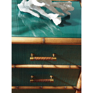 Cofre de color Twin Palms con espejos Solución de almacenamiento elegante - Product Image 6