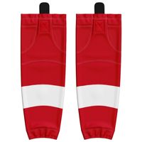 Servicio OEM, Calcetines de Hockey sobre Hielo Sublimados con Logotipo de Equipo Personalizado, Transpirables, que Absorben la Humedad, Duraderos, de Poliéster, Tallas Grandes