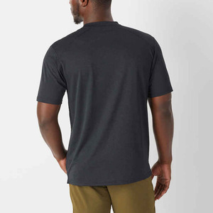 T-shirt unisexe classique à col rond en coton, manches courtes, impression de logo personnalisé, t-shirt en microfibre - Product Image 3