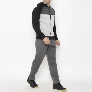 Winter Collection <b>Men</b> Cotton Custom Tech Fleece Tracksuits Sports Track <b>Suit</b> Breathable <b>Men</b> Tracksuit with Custom Logo - Product Image 5
