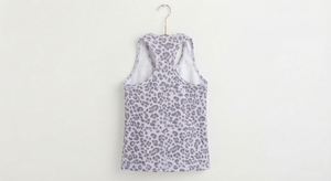 Sac fourre-tout léopard à grande capacité, sac à bandoulière léger en toile pour le shopping, les voyages et l'usage quotidien - Product Image 2