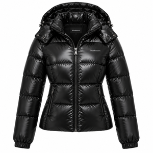 Chaqueta Acolchada de Moda 2026, Chaqueta de Invierno de Manga Larga, Cálida, Talla Grande para Mujer, Transpirable, Impermeable y Reversible - Product Image 6