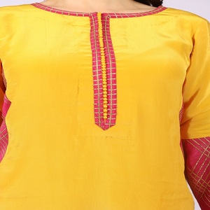 Conjunto de 2 piezas de ropa étnica premium, elegante conjunto de cordón con trabajo Gotta, hermoso atuendo para mujer para ocasiones especiales. - Product Image 6