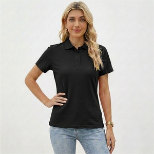 เสื้อยืดผู้หญิงรักษ์โลก ผ้าฝ้าย 100% สำหรับโปรโมชั่น - รับผลิตแบบ OEM/สกรีนโลโก้ด้านหน้า พิมพ์ลายดิจิตอล แขนสั้น - Product Image 1