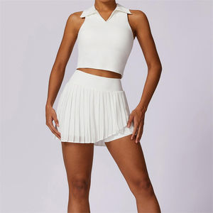 Ropa Deportiva Personalizada al por Mayor de Alta Calidad, Ropa de Mujer en Venta, Faldas de Tenis en Oferta, Uniforme de Tenis - Product Image 6