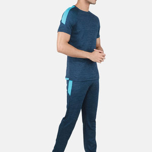 Factory Made Custom Logo Men Summer <b>Track</b> <b>Suits</b> With Private Label Custom Logo Solid Color Made Men Summer Tracksuit - Product Image 4