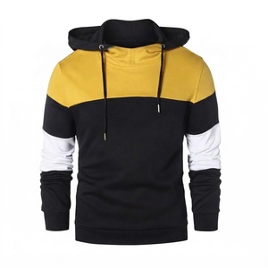 Sudadera con Capucha Negra para Hombre, Corte Regular, Felpa de Algodón, Informal, con Bolsillo, Forro de Invierno, Impermeable - Product Image 3