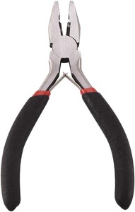 Pince coupante combinée pour bijoux et travaux métalliques, manche noir, acier inoxydable ZetomedPro - Product Image 4