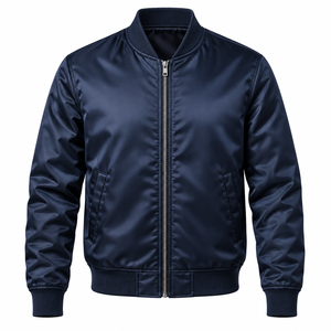 Chaqueta Bomber de Hip Hop para Hombre, Personalizada, de Alta Calidad, Chaqueta de Invierno con Cuello Alto, Colección de Invierno - Product Image 1