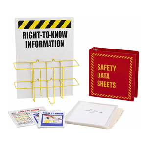 Station de stockage murale Brady 2,5 pouces pour cartouches SDS (MSDS) - Product Image 1