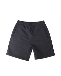 Vêtements actifs Fitness Gym entraînement Shorts de sport pour hommes coton français éponge respirant noir sueur court été Streetwear survêtement - Product Image 1