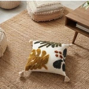 Bohemian Tufted Woven Vintage <b>Throw</b> <b>Pillow</b> Cover with Tassels Rectangle Eco-friendly Removable Washable Home Bedroom - Product Image 5