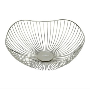 Cesta Redonda de Alambre de Hierro para Frutas |   Cesta de Almacenamiento Decorativa Moderna |   Organizador de Cocina y Mesa - Product Image 2