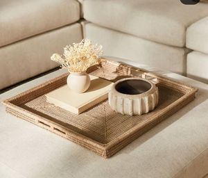 Plateau en bois, plateau de présentation haut de gamme, plateau de service, plateau de table en bois, planche à petit-déjeuner en bois - Product Image 5